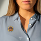 Badge MULTITUDE - Fond jaune