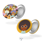 Lot de 2 badges MULTITUDE - Femmes - Femme jaune