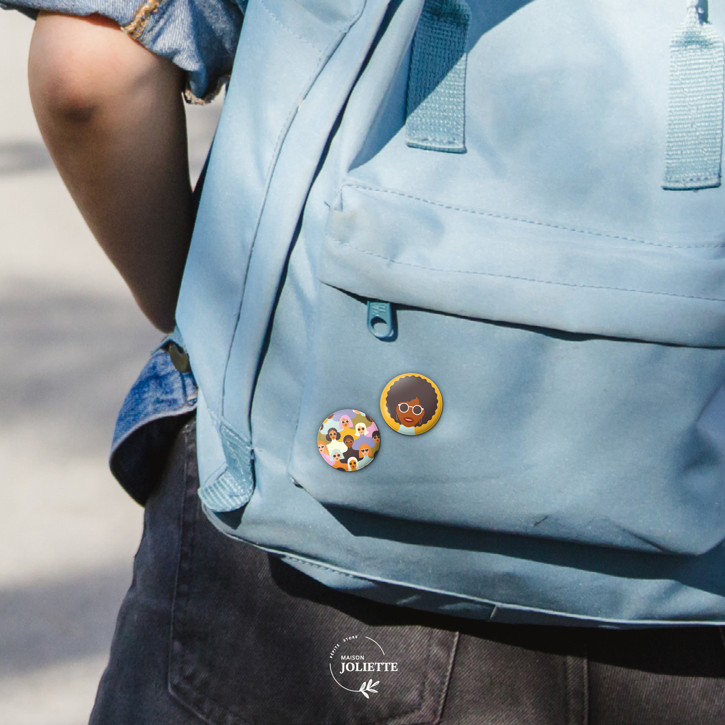 Multitude - Lot de 2 badges #5