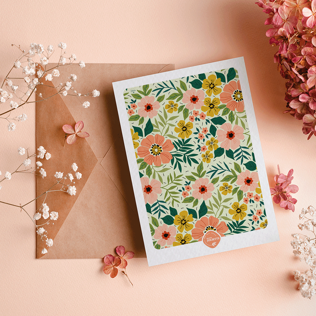 Flowering - Postcard