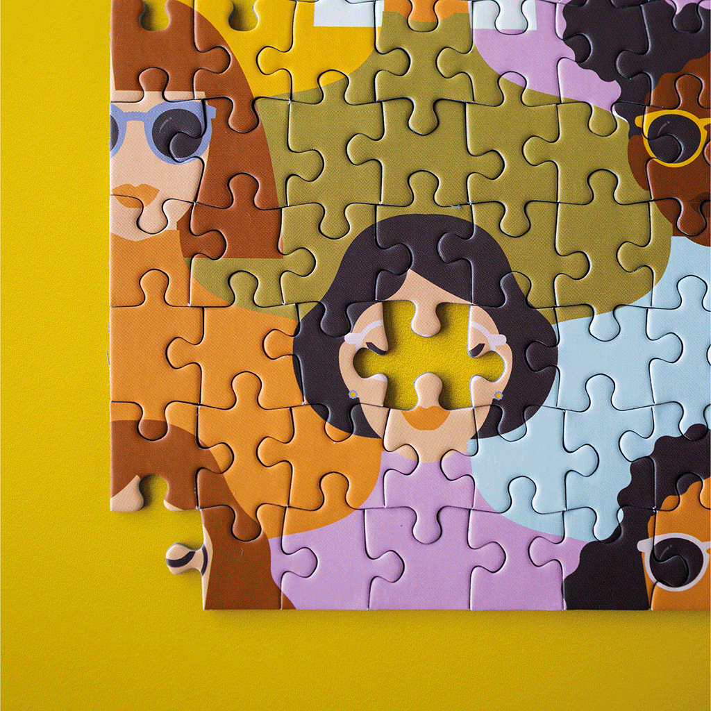 Beau puzzle Multitude par Maison Joliette