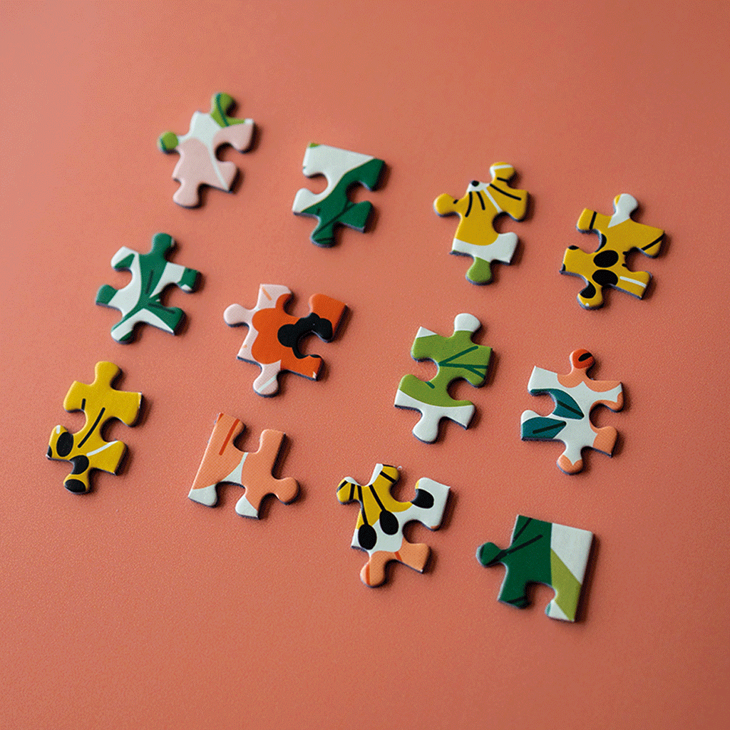 Puzzle écoresponsable Floraison par Maison Joliette