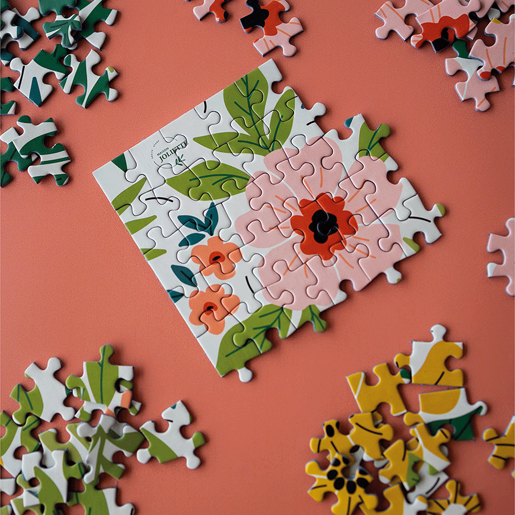 Puzzle décoratif Floraison par Maison Joliette
